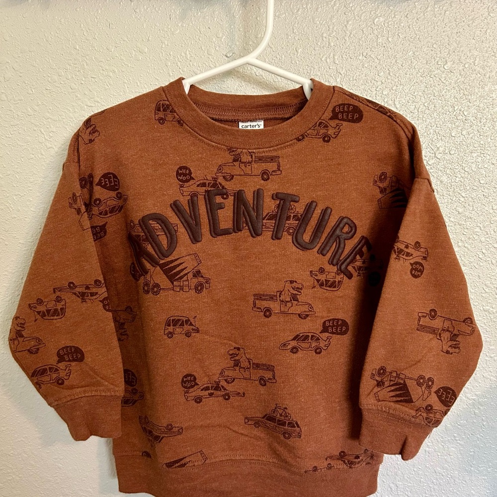 Carter's Brown Adventure Sweatshirt